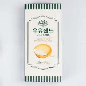 제주 아침미소 목장 우유샌드 대 252g 1박스