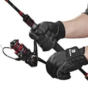 낚시 장갑 바다낚시 스포츠 손가락 오픈 손목 조절 WFIKTHG