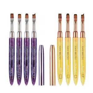 고품질 고급브러쉬 아트 브러쉬+캡 브러쉬 단품 아트붓 젤네일붓 (WFKANAU)