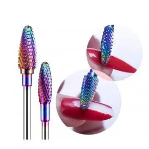 고품질 드릴비트 터치실린더 레인보우 2PCS 네일 D 2PCS (WFKAMRX)