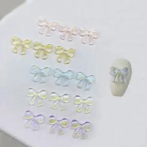 고품질 총30개입 펄리본파츠 네일파츠세트 젤리파츠 네 리본파츠 (WFKANEJ)