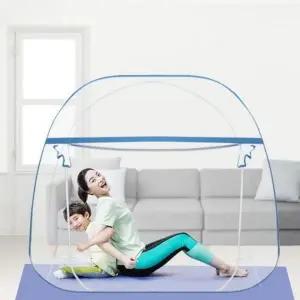 [콩심팥심]원터치 모기장 접이식 텐트형 방충망 패밀리 거실 침