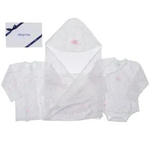 갤러리아 (압소바말띠출산축하신생아저고리)꽃토끼뱀부배냇저고리+배냇슈