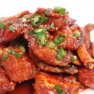 [풀잎푸드]풀잎푸드 양념게장 1kg 한입 손질 게장