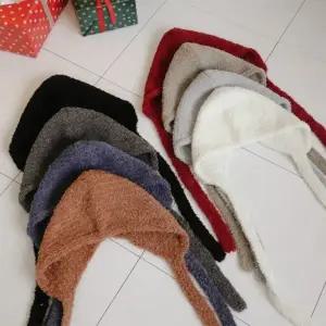 여성용 뽀글이 후리스 모자 8색상 겨울 스타일