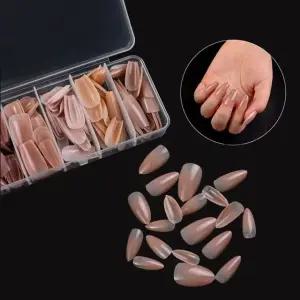 고품질 대용량 연장 컬러믹스 믹스팁 5종 아트 인조손 대용량네일팁 (WFKANJ3)