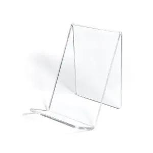 [하프클럽/]모던 아크릴 받침대 투명 유리 S1 스탠드 책받침대 디스플레이