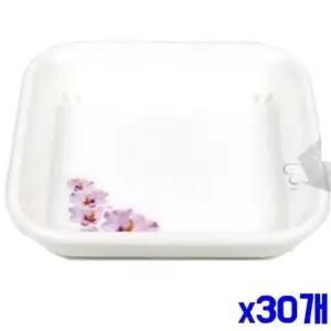 정사각 화분받침 11x11x2cm x30개 화분물받이 (WFKB2UJ)