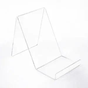 [하프클럽/]아크릴 받침대 투명 디자인 대형 소품 정리대 책상 장식