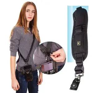 [하프클럽/]DSLR 카메라 퀵스트랩 간편 착탈 스트랩 안전 장비