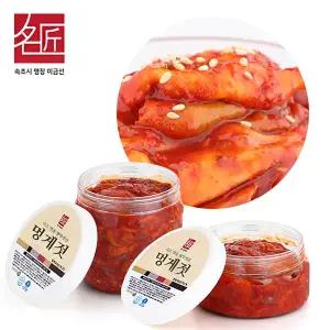 [햇살맞춤]이금선 명장 멍게젓 500g 멍게젓갈 저염 저온 숙성