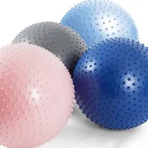 L07 테스짐볼 65cm 베이비핑크 통통볼 헬스장짐볼 임