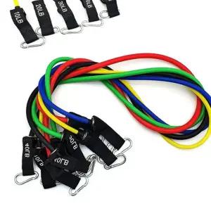 L09 튜빙밴드 스트레칭 근력 고무 밴드 150LB 세트 밴