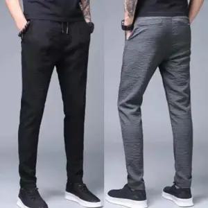 슬랙스 쿨링 남성마바지 여름 린넨슬랙스 밴딩 팬츠 남자긴바지