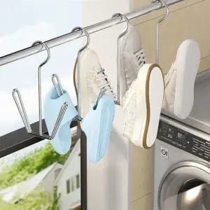 신발 건조대 스텐과 운동화 옷걸이 다용도 행거 건조 (WFKAWAD)