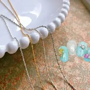 베이직 볼 줄 네일 비엔나 골드 럭셔리 슬림 (WFKAN76)