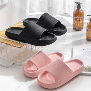 [하프클럽/]커플 거실화 집안 슬리퍼 세트 남녀 공용 실내화