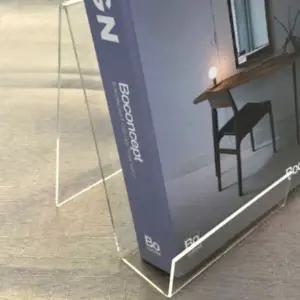 [하프클럽/]서적정리받침대 상품 미듐사이즈 아크릴거치대