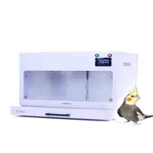 앵무새 육추기 온도조절 조절 단열박스 부스 모이통 메쉬