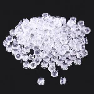 [하프클럽/]실리콘 인기 햄버거 귀걸이 클러치 감성 6mm 200개(1