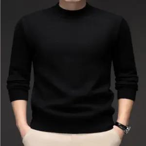 [프로셀러] 남성 가을 겨울 깔끔 베이직 하프 터틀넥 니트스웨터