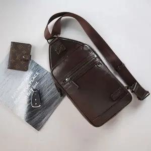 [하프클럽/]가죽 바디크로스백 슬링백 B02 약18x27x5.5cm 여성슬