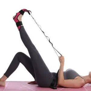 고품질 근육근막 이완 스트레칭밴드 스포츠용 셀프 다리 홈트 (WFKB73D)