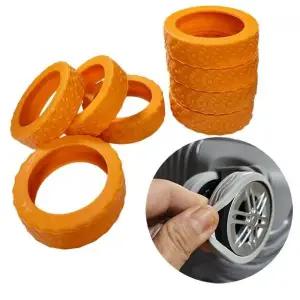 고품질 보호커버 슈마켓 캐리어 휠 8P 오렌지 캐리어바퀴커버 (WFKB703)