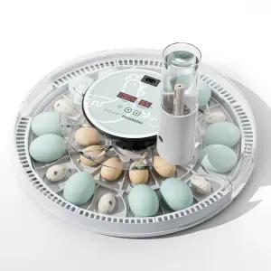 28개의 알을 부화시키기 위한 MeEF 인큐베이터 독립적인 분무 오토 플립 추가 장비 및 12개의 담을 수 있는