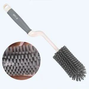 실리콘 젖병 회전 세척솔 회전형 브러시 우유병 부드러운 유리병 물통 아기