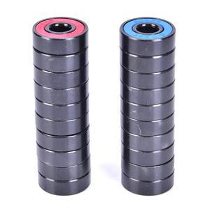 608 2RS 베어링 깊은 홈 스틸 밀폐 볼 608RS 세트당 10 개