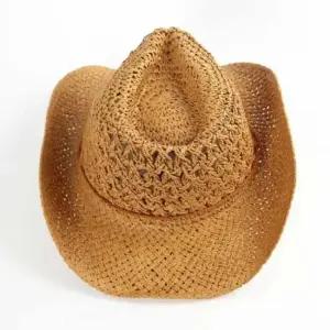 카우보이 모자(남성용) 해수욕장모자 남자밀짚모자