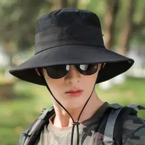 스포츠 야외 등산 낚시 레저 활동 남성 벙거지 썬캡