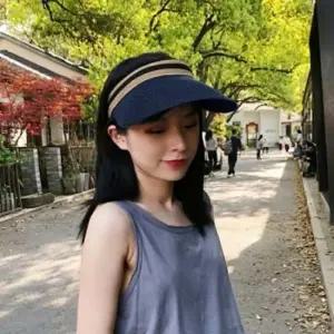 썬캡 바이저 바캉스 모자 아이린 밀짚 내추럴