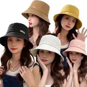 영문 자수 포인트 여성 외출 패션 예쁜 벙거지 모자