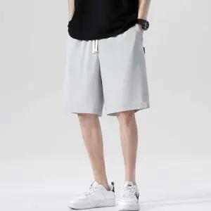 남성 반바지 팬츠 캐주얼 스포츠 추리닝 와이드 밴딩