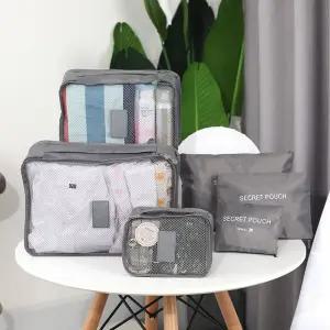 여행용6P파우치 묻어남X가루X홀겹노코팅원단 캐리어 여행파우치 생리대