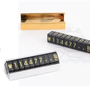 [하프클럽/]금액 표시판 진열대 소형 매장용 목걸이 퍼즐