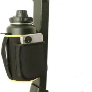 가방 물병용 SACSTAR 마그네틱 짐 휴대폰 포켓이 있는 조절 가능한 스트랩 운동 하이킹 여행을 위한 표준