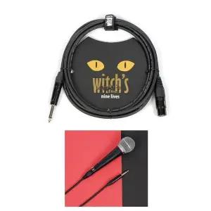 [하프클럽/]마이크 케이블 음향용 커넥터 3미터 길이 케이블