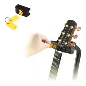 [하프클럽/]기타스탠드 STD30 잠금장치 포함 접이식 통기타 우쿨렐레 악기 받