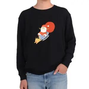 고품질 기모맨투맨 산타 썰매 루돌프 선물그림 전색상 사이즈 (WFKB7AW)