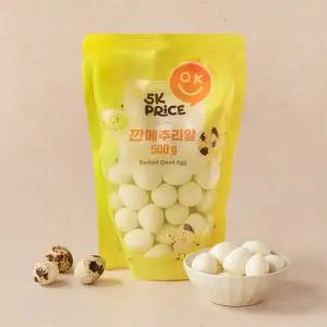 5K프라이스 깐메추리알 500g