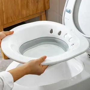 [하프클럽/]가정용 접이식 좌욕기 임산부 온욕 편리한 폴딩 대야