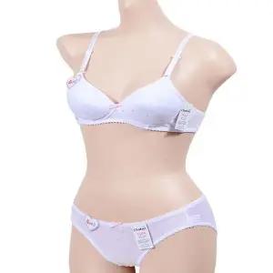 [하프클럽/]하트 패턴 인체공학적 주니어 AA컵 2단계 어린이 컵 디자인