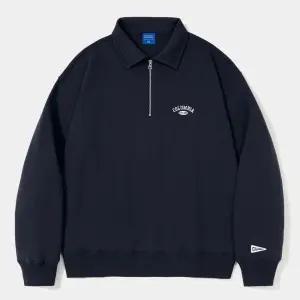 CU ARCH FLEECE H/ZIP SWEATSHIRTS_CROWN NAVY