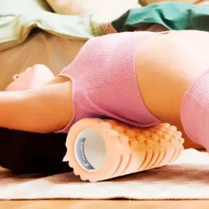 L48 폼롤러 퓨젼 코랄 33cm 종아리 홈트 EVA 요가 EVA