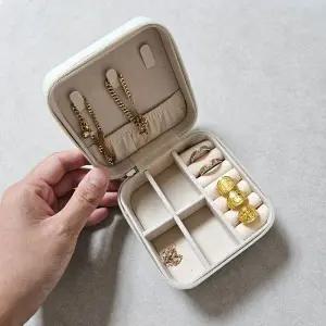 [하프클럽/]화이트 악세사리 보관함 케이스