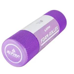 L46 폼롤러 45cm 퍼플 홈트 폼롤러 요가 테스 폼롤러