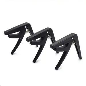 [하프클럽/]기타 연습용 카포 실리콘패드 강한 내구성 집게형 튼튼한 조율